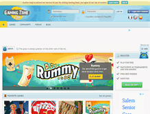 Tablet Screenshot of gamingzone.com